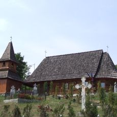Wooden church in Abuș