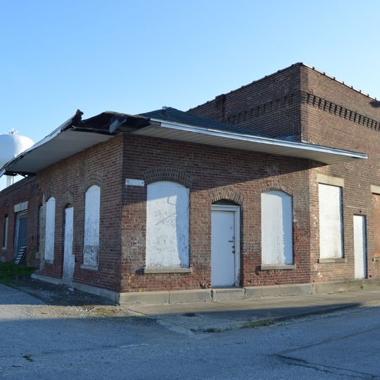 Shelburn Interurban Depot-THI&E Interurban Depot