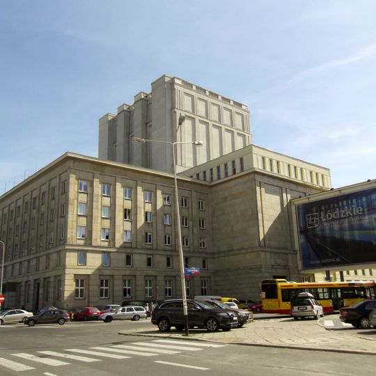 Otoczenie Teatru Wielkiego w Łodzi