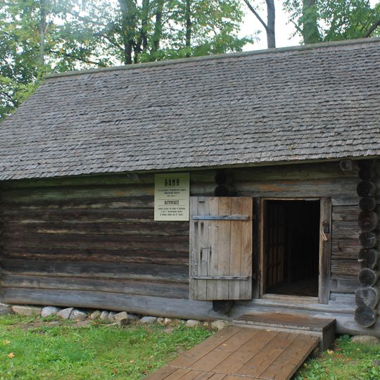 Баня из д. Глухово-II Устюженского района Вологодской области