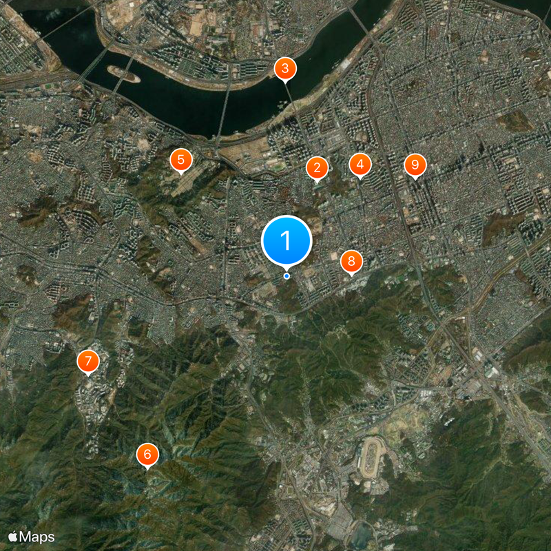 Baekseok Arts University Map