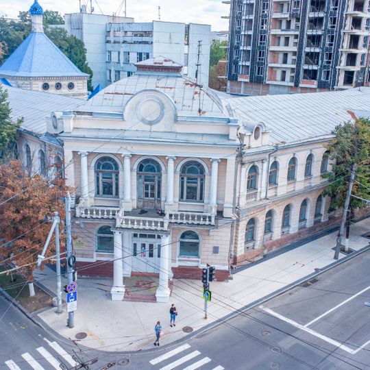 Building of Zemstva's former girls gymnasium in Chișinău