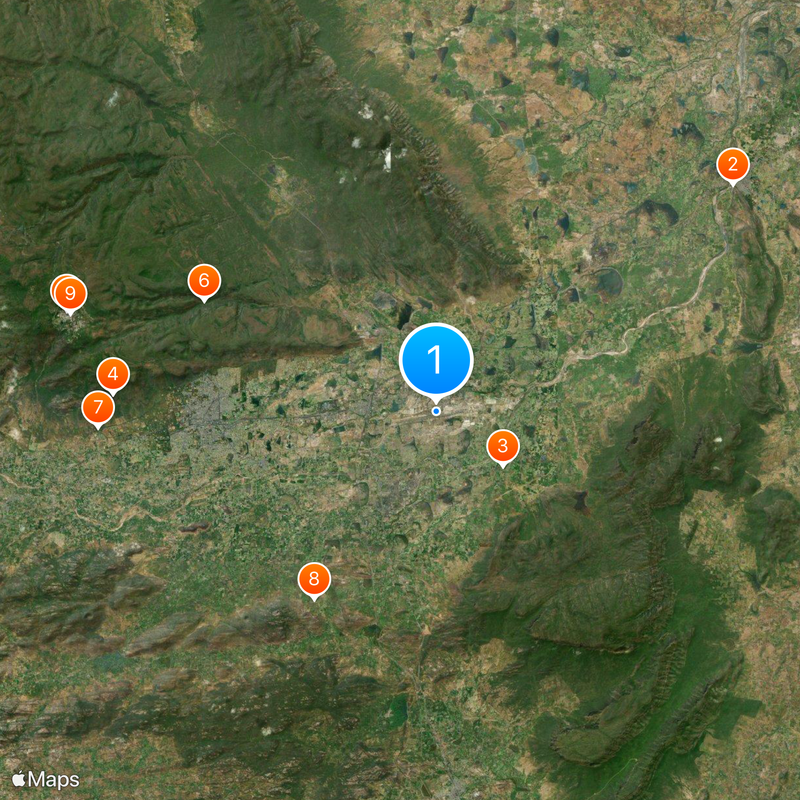 Tirupati Airport Map