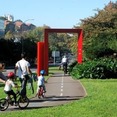 Puertas coloradas de Ategorrieta