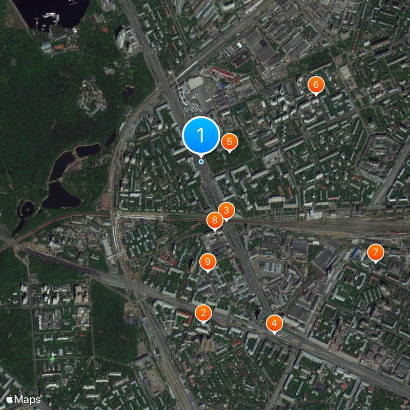 Voykovskaya Map