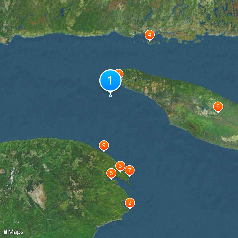 St. Lawrence River Map