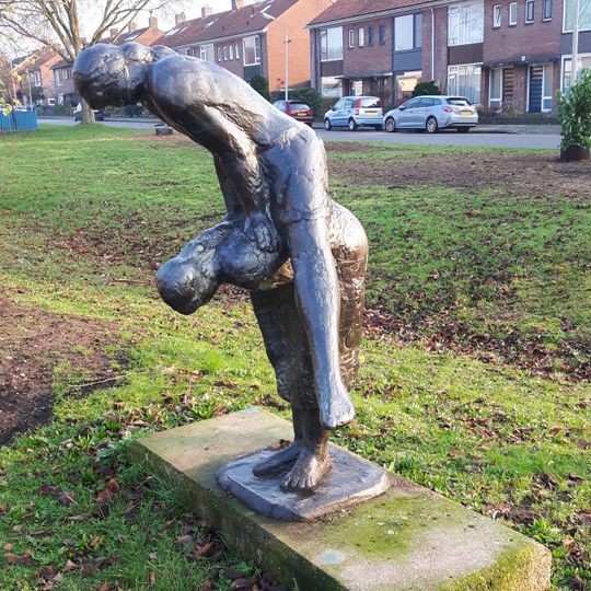 Bokspringende kinderen