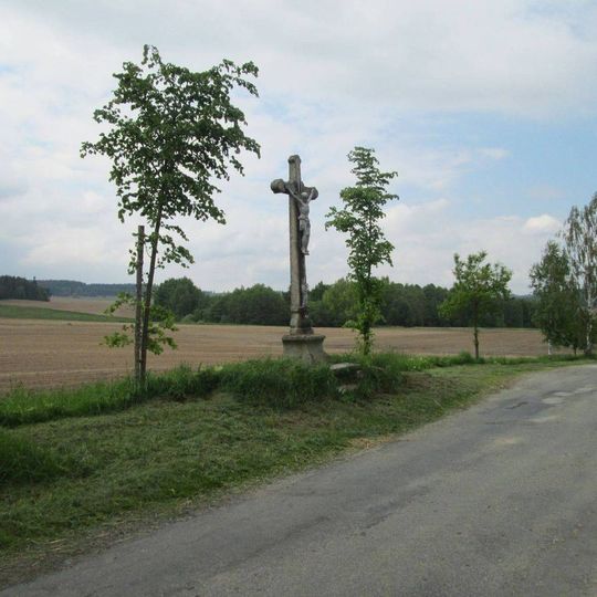 Kříž jižně od Lodhéřova