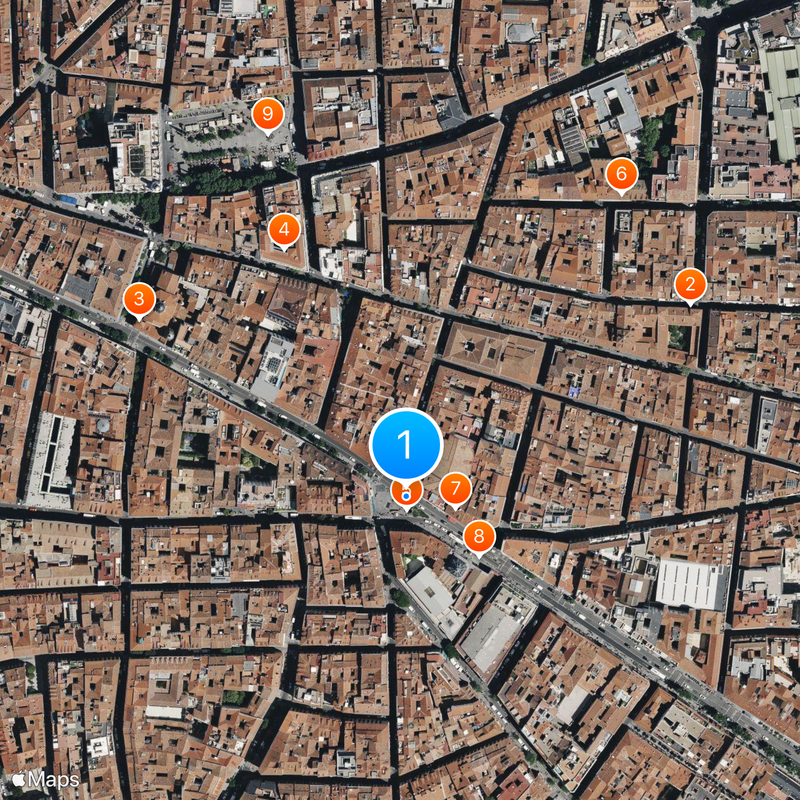 Madrid Metro Line 1 Map