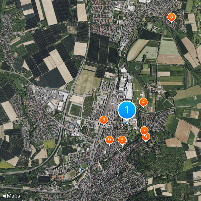 Hit Radio FFH Map