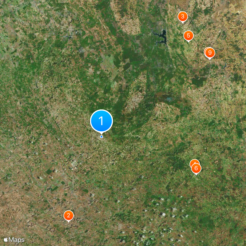 Conceição do Coité Map