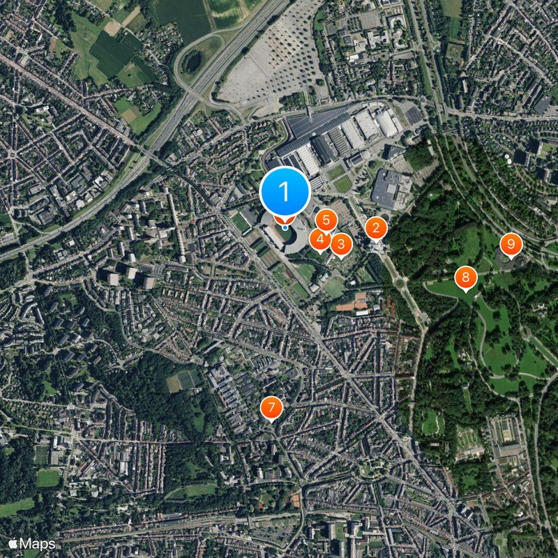 Stade Roi-Baudouin Carte