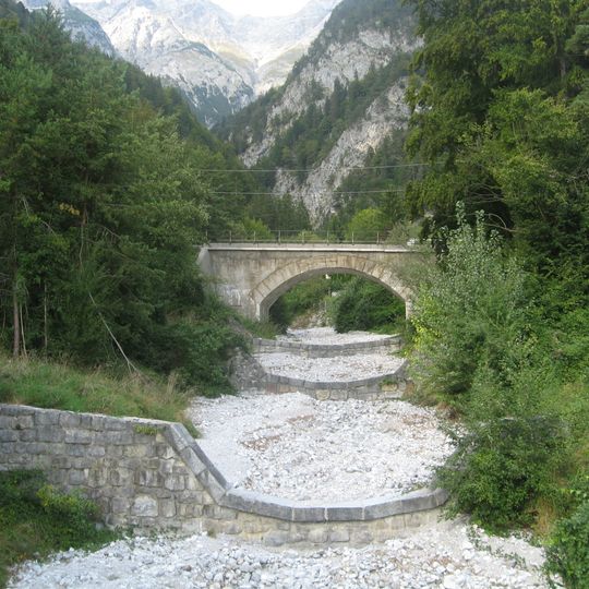 Mittenwaldbahn – Brücke Klammbach