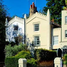 Numbers 7 And 8 And Attached Garden Wall And Railings