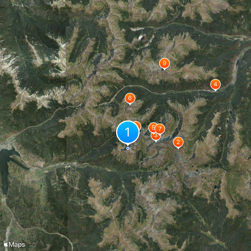 Arapahoe Basin Map