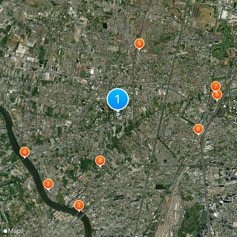 Food and Drug Administration Map