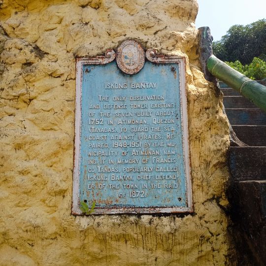 Iskong Bantay historical marker