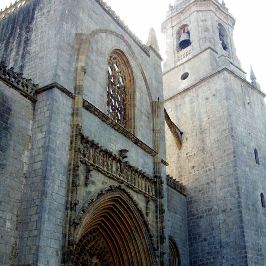 Portada occidental de la Basílica de Lequeitio