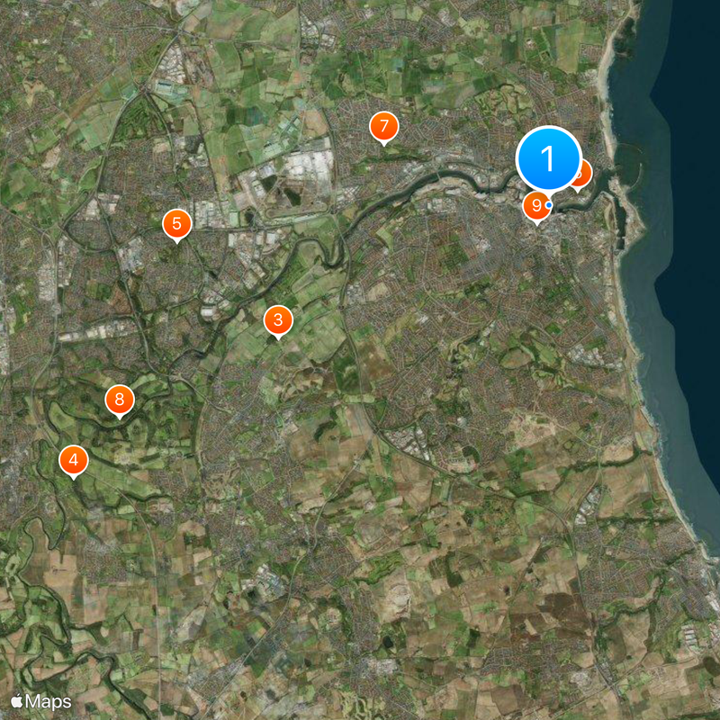 City of Sunderland Kaart