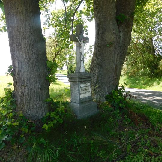 Kříž v ulici Horní město v Brtnici