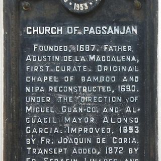 Church of Pagsanjan historical marker