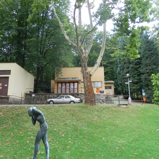 Pošta v lázních Teplice nad Bečvou