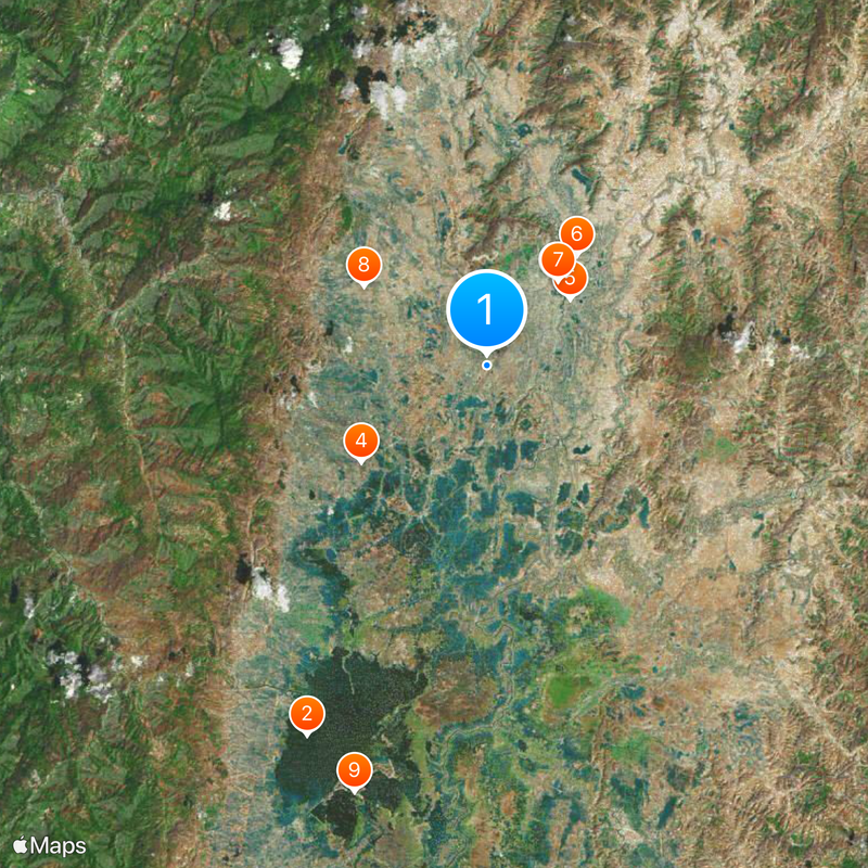 Imphal Airport Map