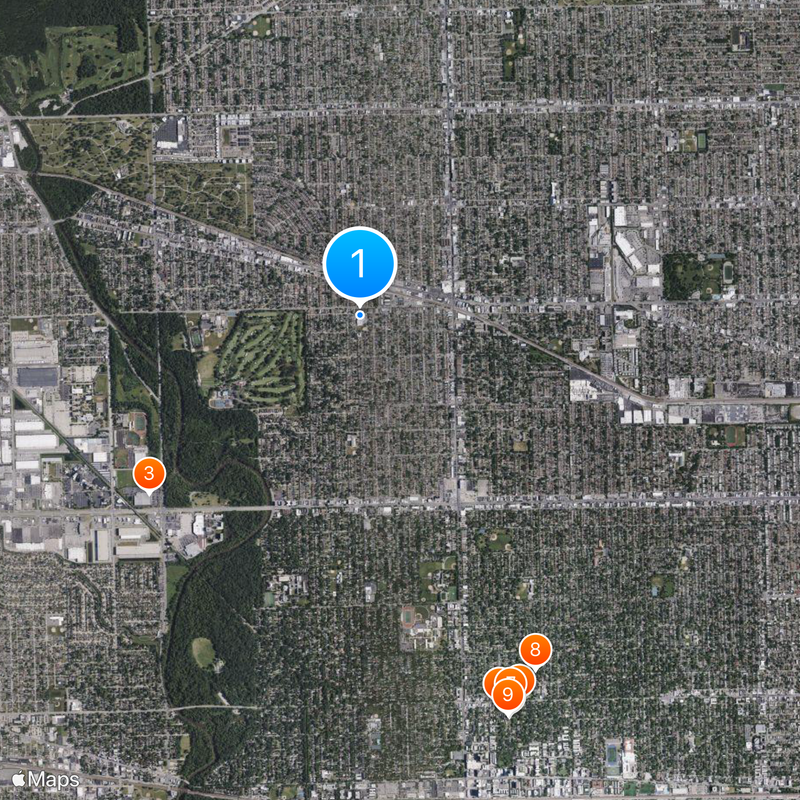 Elmwood Park Map