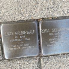 Stolperstein dedicated to Rosa Schaffranke