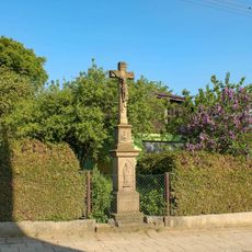 Kříž v Zábřehu na Skaličce naproti kapli