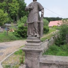 Statue of Saint Lawrence in Lázně Kynžvart