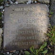 Stolperstein à la mémoire de Maria Josefa Unger