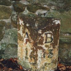 Milepost 80 Metres South Of Broom House Roundabout