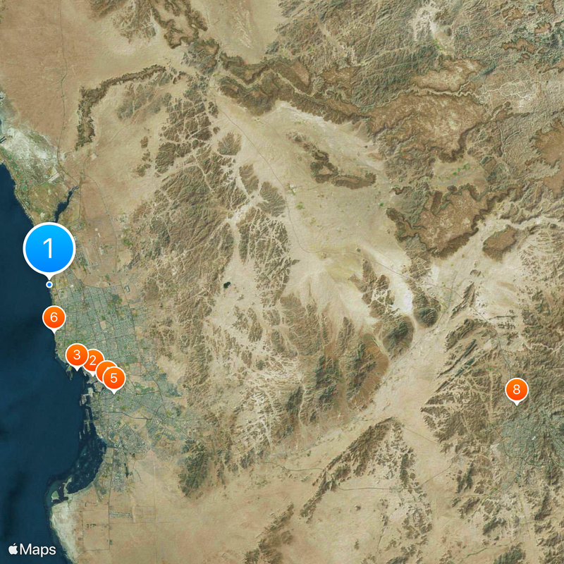 Jeddah Corniche Circuit Map