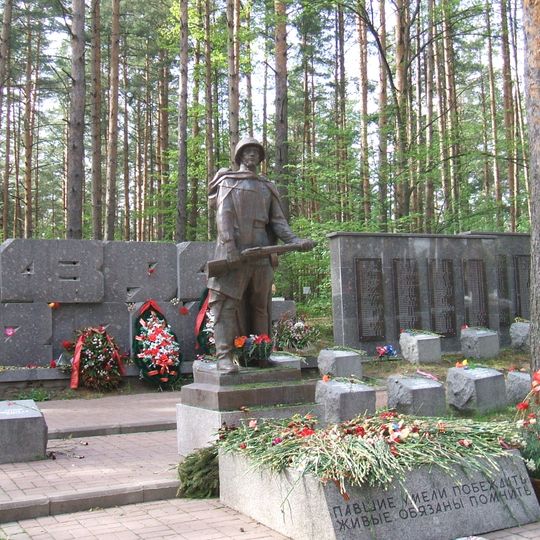 Братская могила советских воинов, погибших в Великую Отечественную войну