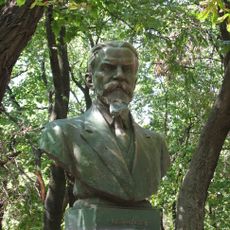Monument to Kliment Timiryazev in Mariupol