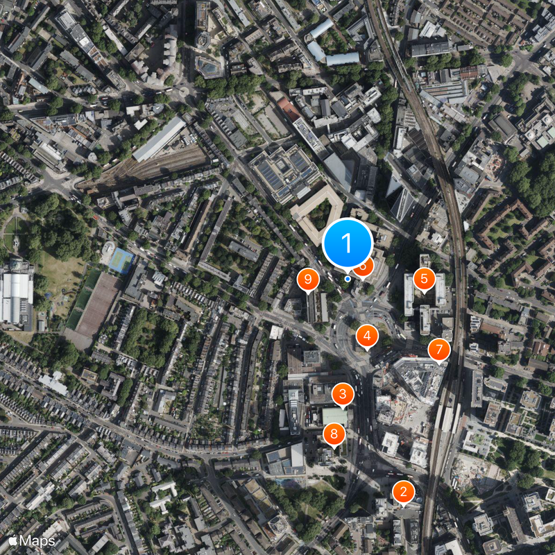 Proposed Bakerloo line extension Mapa