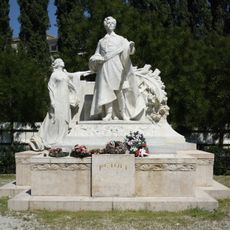 Memorial of Sándor Petőfi in Medic Garden