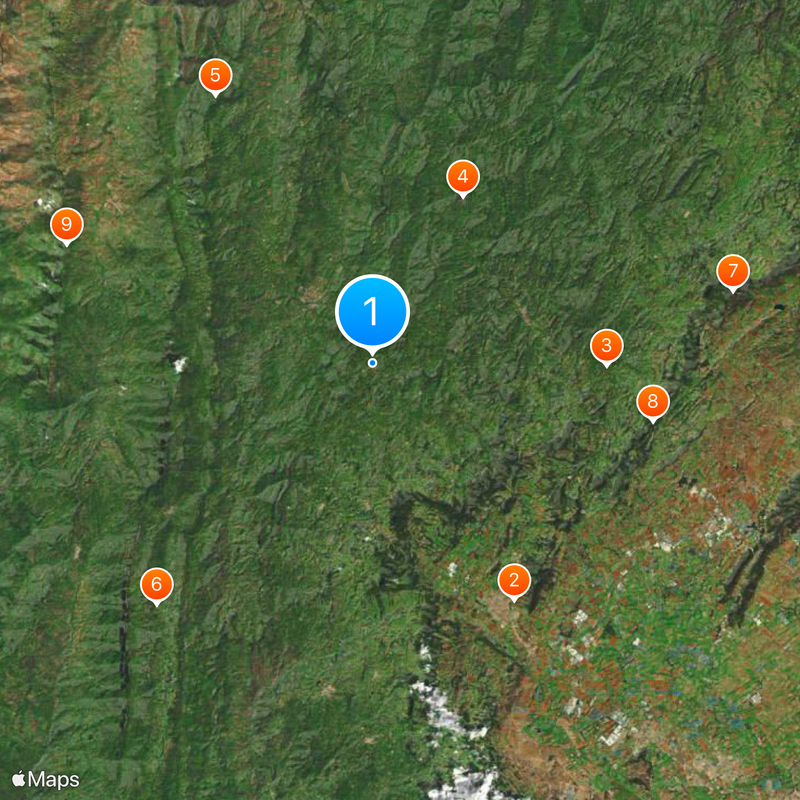 Sasaima Map