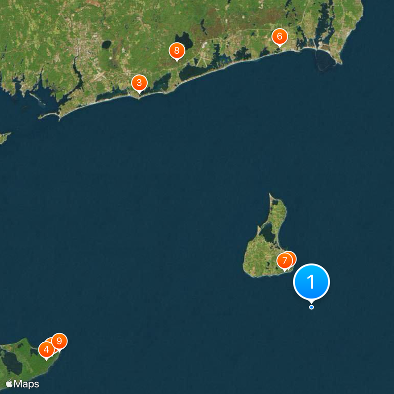 Block Island Wind Farm Map