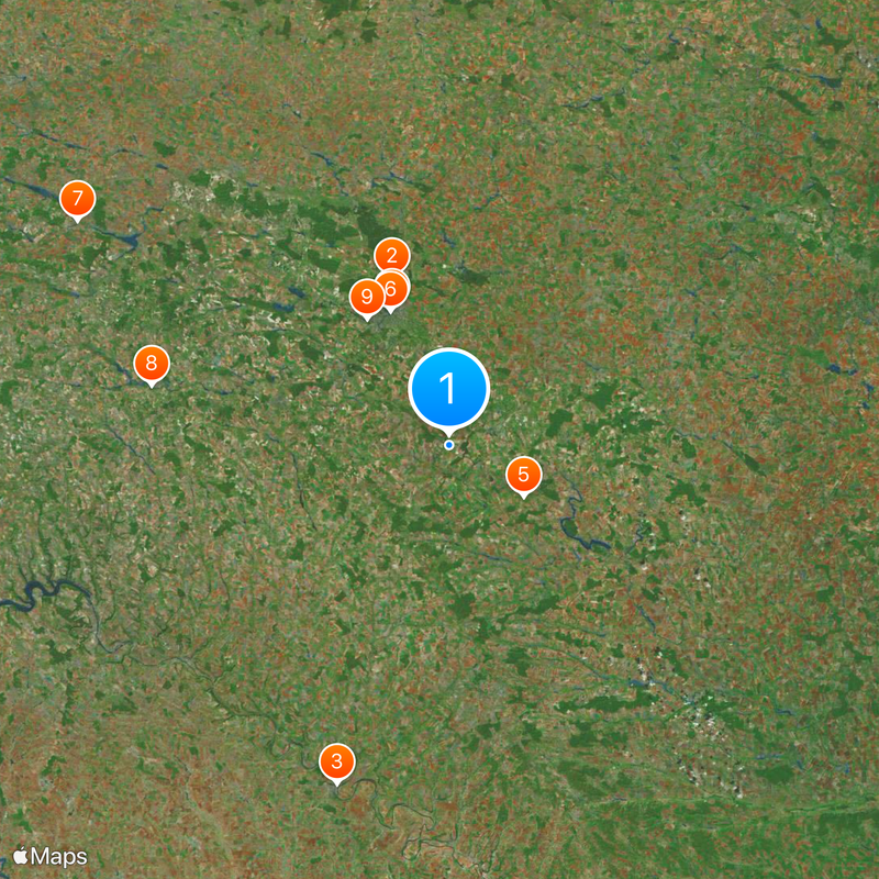 Óblast de Vínnytsia Mapa