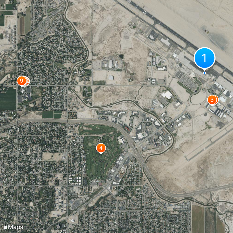 Grand Junction Regional Airport Map
