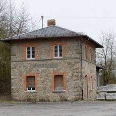 Station building at Maßbach station