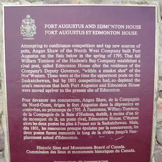 Fort Augustus et Fort Edmonton