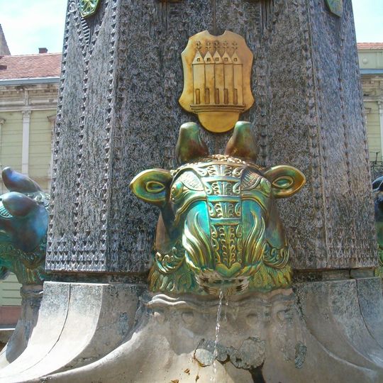 Zsolnay fountain