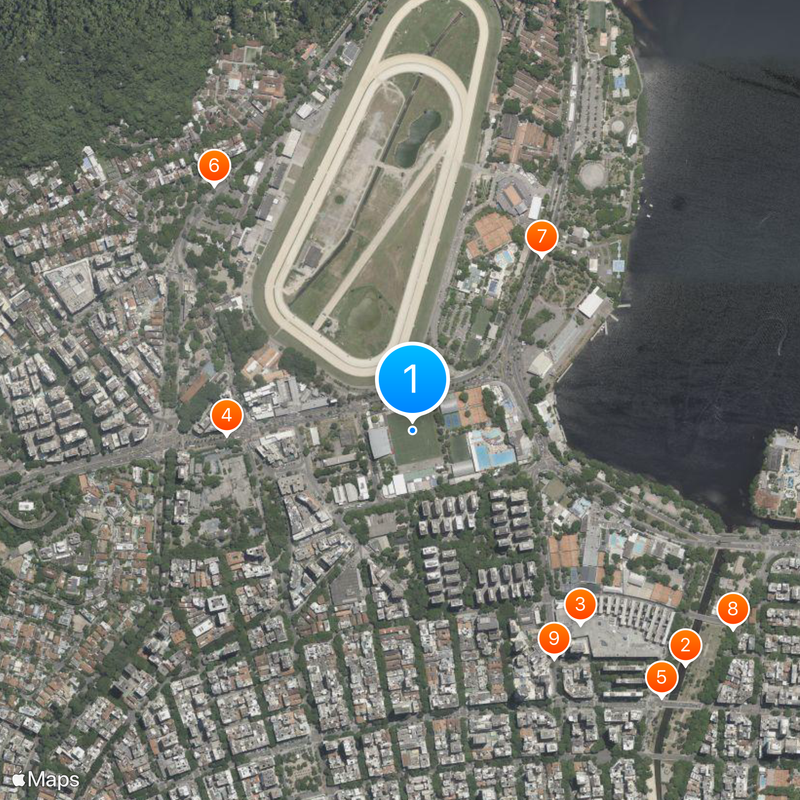 Stade José-Bastos-Padilha Carte