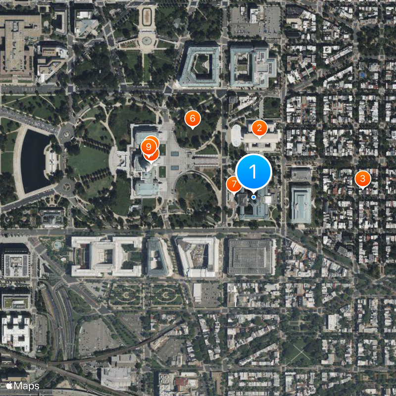 Library of Congress Map