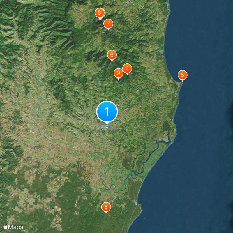 Southern Cross University Map