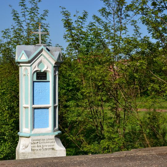 Památník povodně v Kryrech u Blšanky