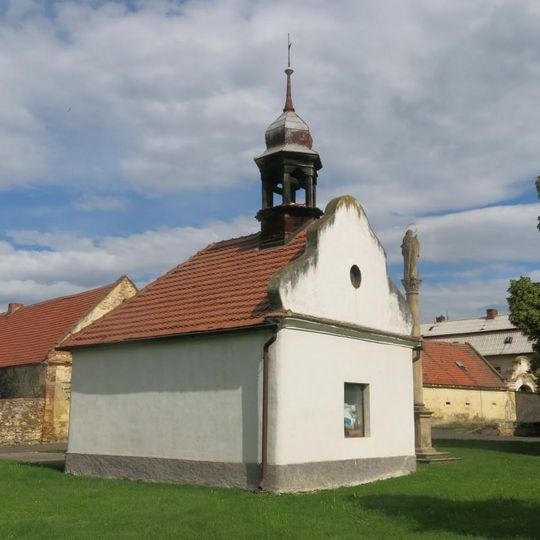 Kaple na návsi ve Vitčicích